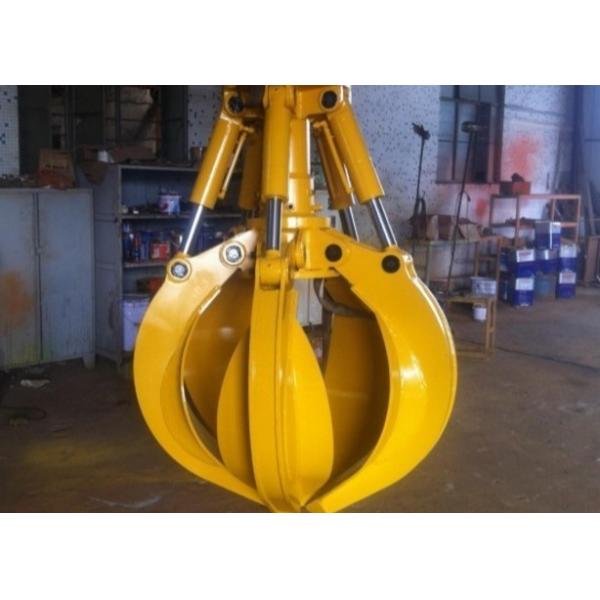 Rotating 2T Excavator Hydraulic Orange Peel Grab Bucket