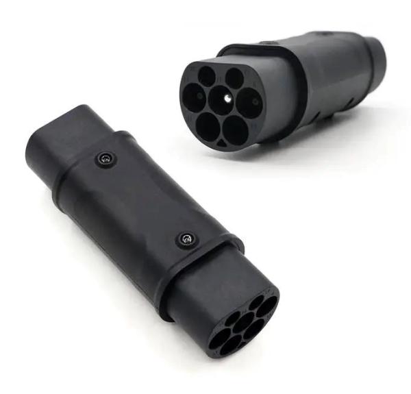 Type 2 to GBT EV Charger Adaptor IEC 62196 To GBT China Standard EV Charger Converter 16A/32A 3.5KW/7KW/11KW/22KW