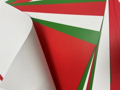 Feuilles d'impression de cartes en PVC blanches ou colorées d'épaisseur de 0,26 mm
