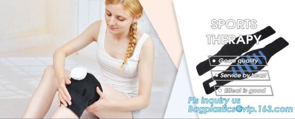 Sports Medicine Ice Bags, Flexible Ice Pack, Easy Seal Ice Cube Bags, Cool Bags & Ice Packs, First Aid Ice Pack, bagease