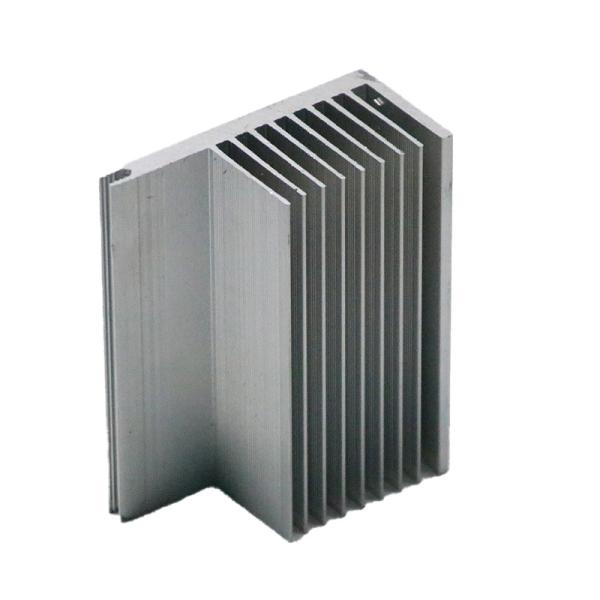 High Precision Aluminium Extrusion Profile Heat Sink Extruder Line 6060 ISO 9000