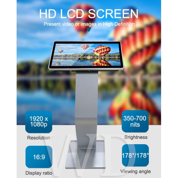 Multi Signage стойки 4k цифров языка 350 Cd/M2 мини k для гостиниц