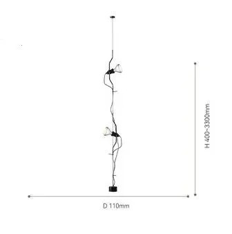 Italian Parentesi Pendant Lamp for Bedroom Bedside Lamp（WH-AP-663）