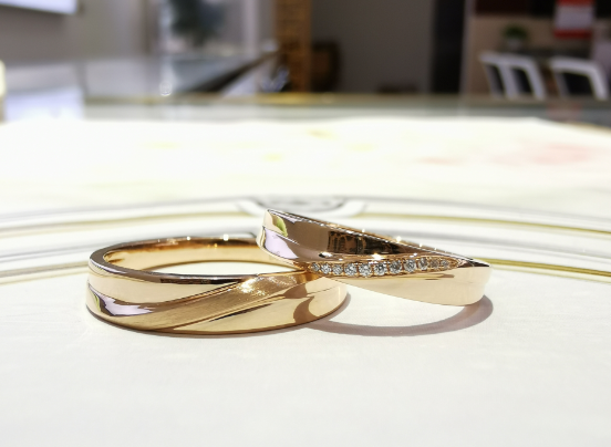 Eternal Love 18K Men21 Women13 Anniversary Couple Rings