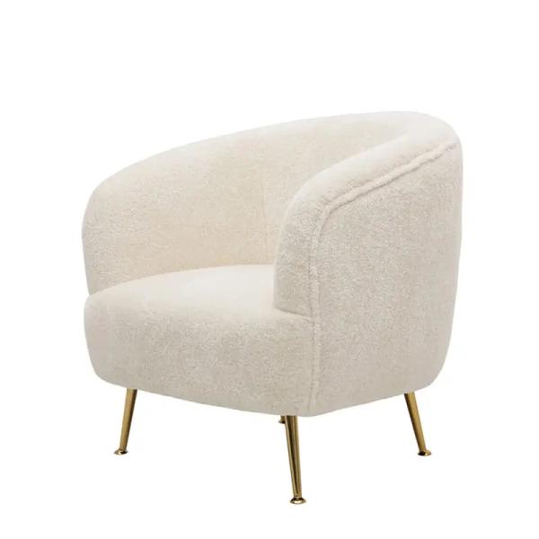 Anti Abrasion Office Sofa Single Seater Multiscene Stain Resistant