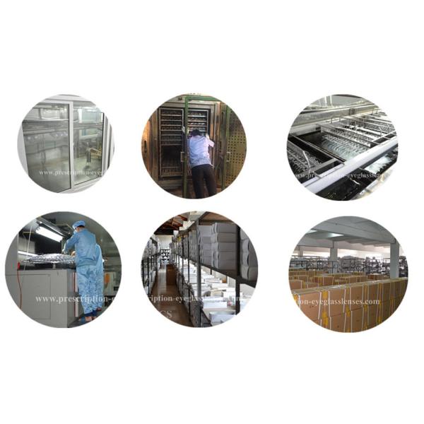 UV Protection Polarized Eyeglass Lenses CR39 1.499 Mirror / Revo Coating