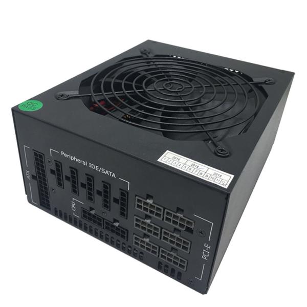 90% Gold High Efficiency Full Modular PSU 1800W 110V -240V 80 Plus Gold Switching PC/ computer Power Supply for 6GPU