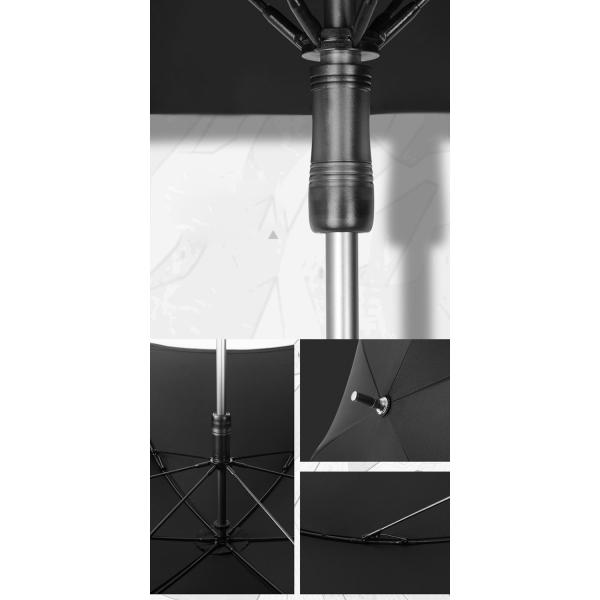 Custom Logo Printed Windproof Umbrella with Flower Shaped Design and Special Frame