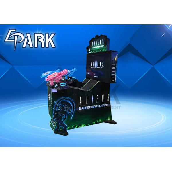 42 Inch HD LCD Screen Aliens Arcade Machine  gun simulator laser  game machine