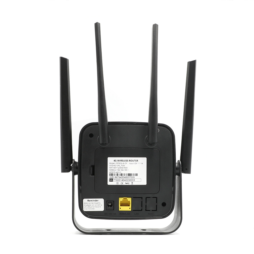 Точка доступа CPE WAN/LAN CPE Wifi открытая маршрутизатором Cat4 4G Lte CPF 903 с антенной
