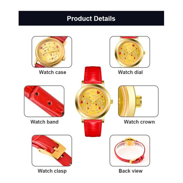 Метка частного назначения дозора кварца изготовленного на заказ пояса нержавеющей стали моды 2022 неподдельная кожаная