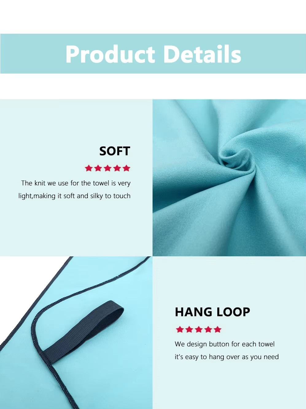 оптовый пользовательский размер вышивка микроволокно спортивное полотенце для спорта пользовательский логотип