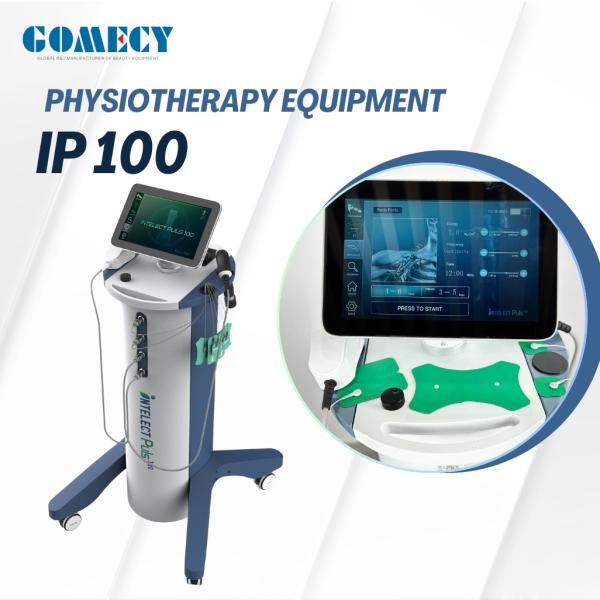Professional Physiotherapy Machine For Chronic Pain Treatment And Tissue Repair With Shockwave  Electrotherapy Ultrasound Machine