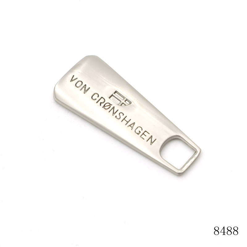 Quality Metal Zipper Puller Tab Die Casting Alloy Zip Puller Head with 3# 5# Slider for Bag Accessories