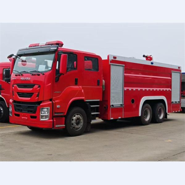 ISUZU Giga Foam Fire Trucks 351hp-450hp Fire Fighting Water Truck