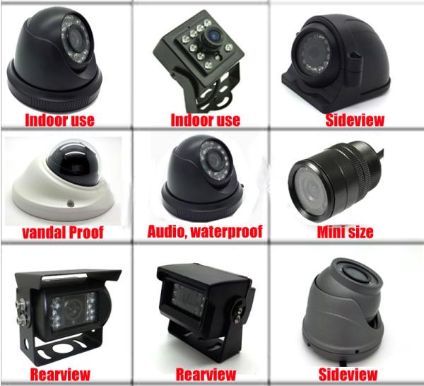 gravador de vídeo de 1080P HD MDVR Wifi GPS 3G Digitas para o sistema do CCTV do ônibus escolar
