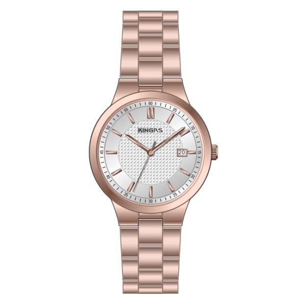 Elegance fashion gold mens stainless steel watches / gents mens metal strap watches