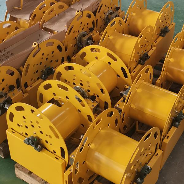 Certificate Customized 3/4inch 50 Meters Oil Hose Reel Manual and Power Rewind Electric Automatic Retractable Fuel Hose Reel
