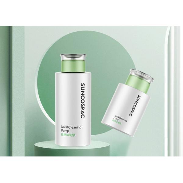 Plastic Nail Polish Remover Pump Bottle Skincare Cleaning Dispenser Pump