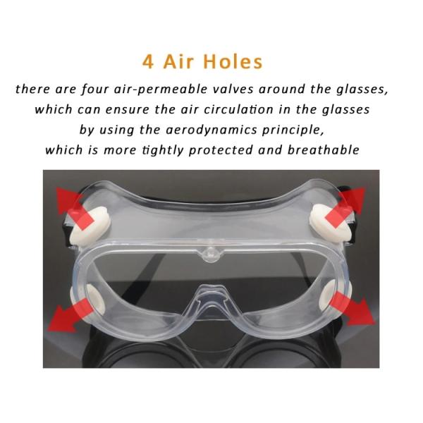 Eye Protectionanti Dust Safety Glasses Ski Goggles Uv Protection Antifog