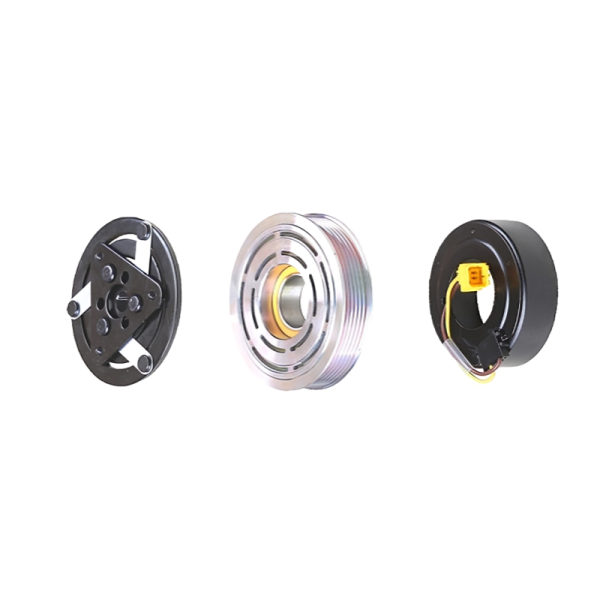 New Kpl Magnetic Refrigeration Compressor Clutch for Peugeot 206 12V AC Parts with 1 Year Warranty