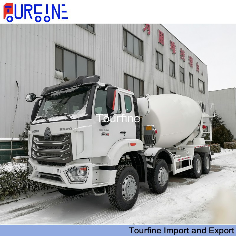 Construction Ready HOWO H77L 12 Wheel 16CBM Concrete Mixer Truck