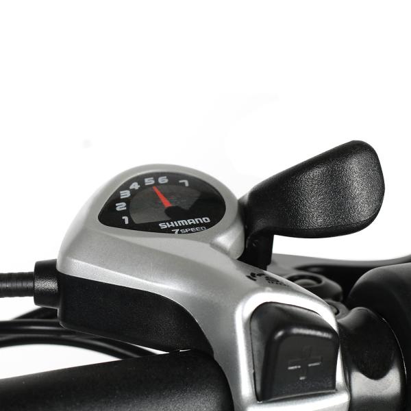 350W Fat Tire Electric Folding Bike With 15.6Ah Lithium Battery