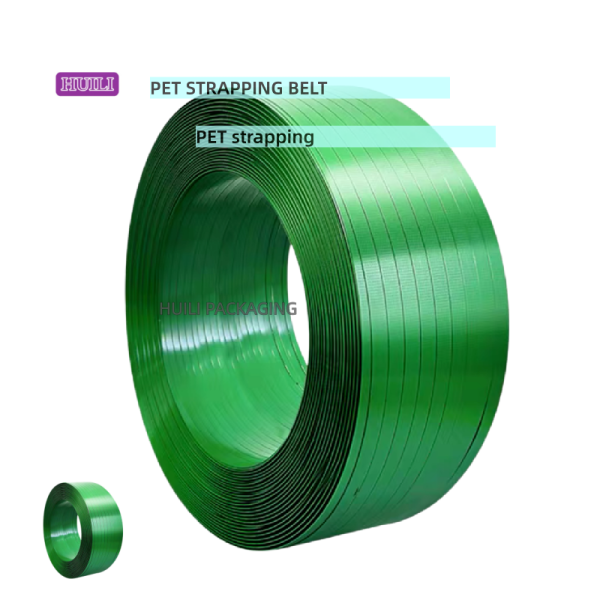 100% recycled PET strapping 16mm PET Packaging belt PET strap with embossed surface