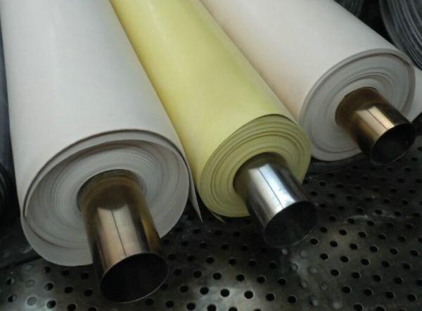 Resistencia al envejecimiento marrón de alta temperatura de la hoja de goma Viton 0,5 mm-10 mm de espesor
