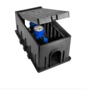 Customizable Plastic Water Meter Box Anti Slip Design Chemical Resistant And