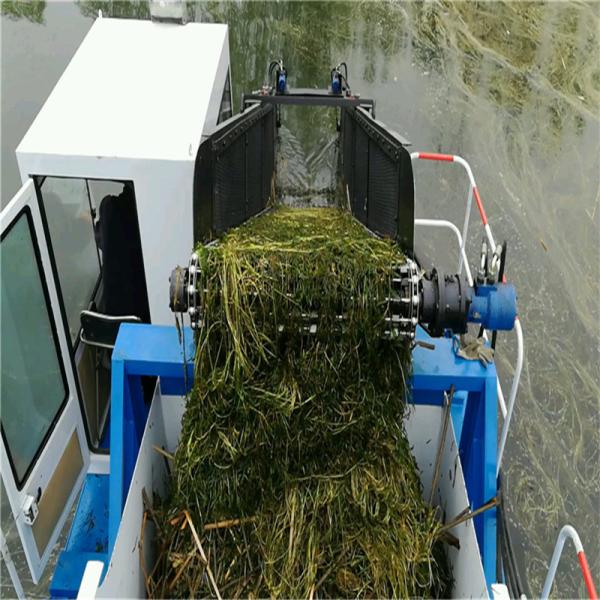 Água Hyacinth Harvester Boat do lago pequeno para a sega aquática da erva daninha