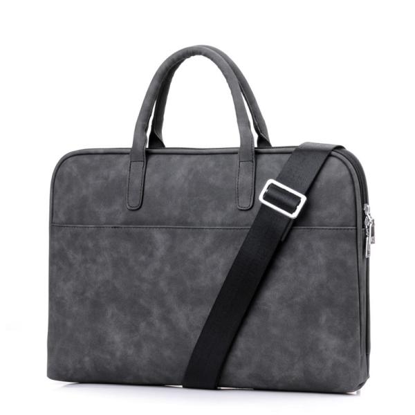 Women's PU Leather Business Laptop Bag Fashionable For Daily Use