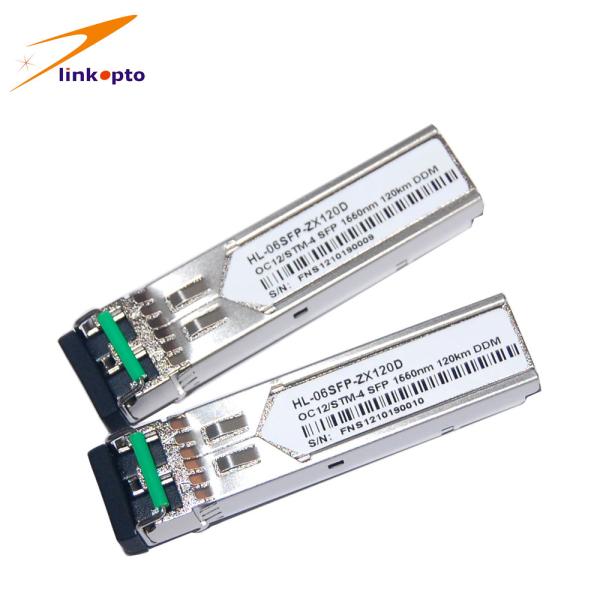 Длина волны приемопередатчика 1550nm модуля 155M SFP локальных сетей LC дуплекса Cisco оптически