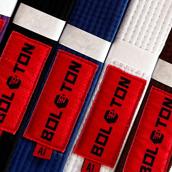 Custom Digital Print 100% Cotton Durable Jiu Jitsu Belt For Training And Judo