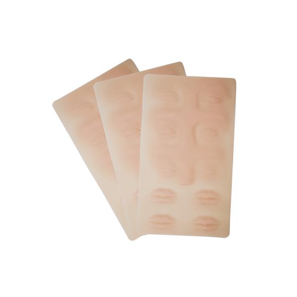 3D Eyeline Lip Silicone Permanent Makeup Practice Skin 26.1*14.7*0.1cm