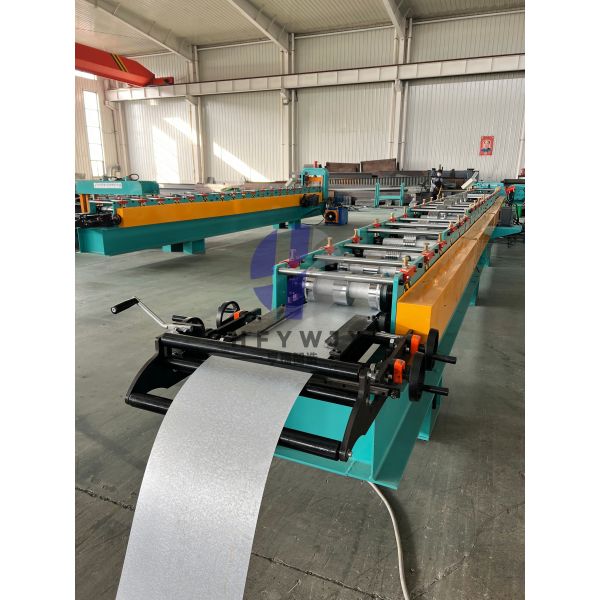 Automatic Hydraulic Downspout Pipe Forming Machine16 Forming Stations For Rainwater Pipe