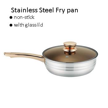Hot Sale Color Cookware Non Stick Cookware Sets 12pcs Stainless Steel Cooking Pot