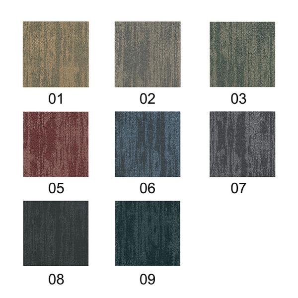 Superseptember Office Floor Tiles Design Loop Pile Pattern with 2.8/4.5mm Pile Height