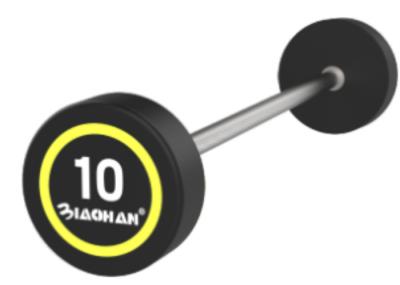 5-50 Kg Optional Gym Exercise Accessories / Small Steel Gym Fitness Dumbbell