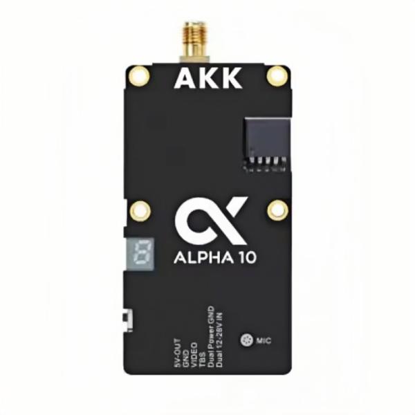 AKK Alpha 10 10W Drone VTX 4.9G 5.8GHz 80CH 10W FPV Video Transmitter
