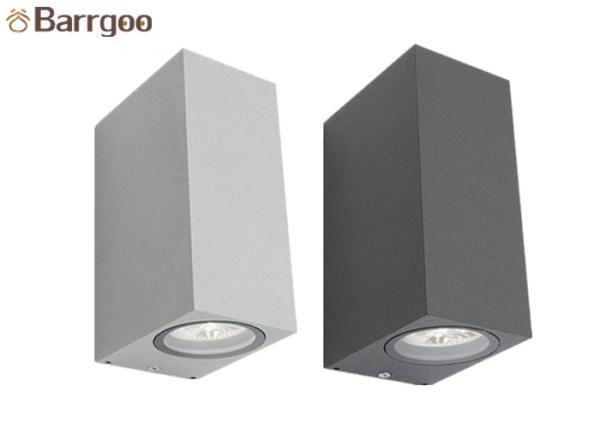 Square Mini Cube Outdoor LED Up Down Wall Light  2x3W For Apartment Facades