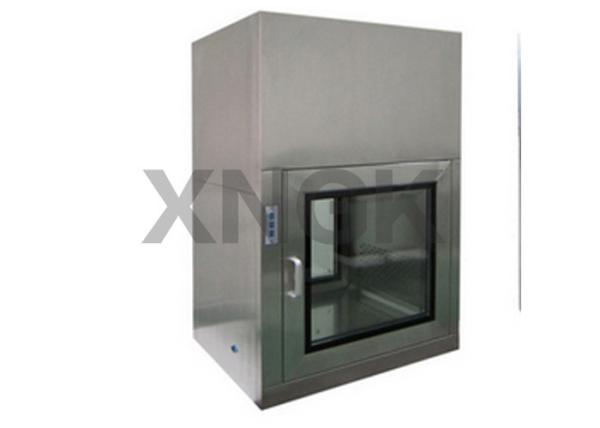 Pharmaceutical Class 100 Dynamic Pass Box Full Welded 304 Ss Frame