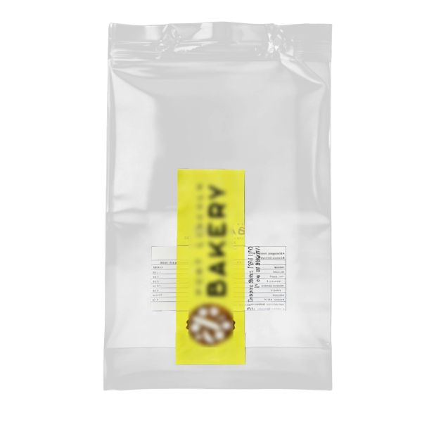 Tear Resistant Clear Plastic Bakery Bags Leakproof Baguette Bags Packaging