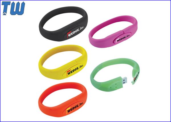 Wristband Soft Silicon 1GB Pen Drive Memory Fashion Wearing Digital Product