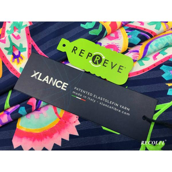 Activewear Fabric Made Of Plastic Ink Jet Digital Print Colors Fashion Appearance