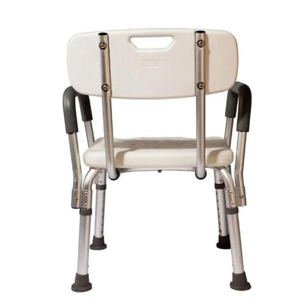 Conveniently Aluminium Fold Up Shower Seat For Disabled 56*43*73cm Water Resistant