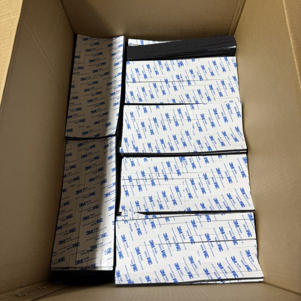 Die Cut Closed Cell EPDM Foam Gasket Waterproof EPDM Rubber Gasket