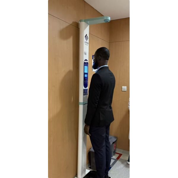 Coin 0perated Weighing Scale Ultrasonic Height Weight Body Balance