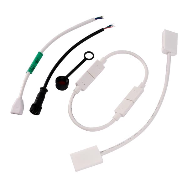 Waterproof Connection 5PIN Male Car Wiring Harness For Light Strips