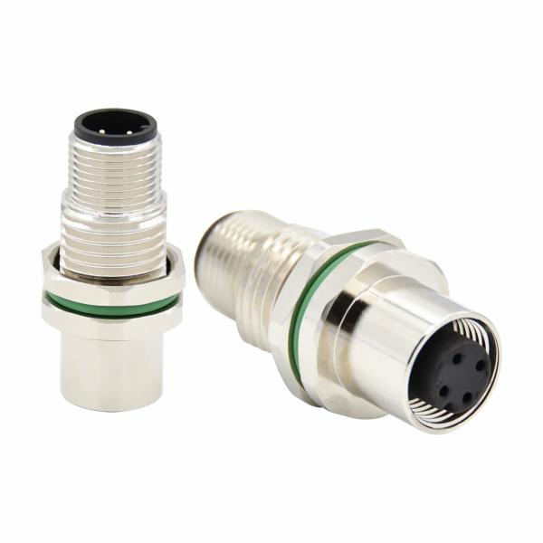 TPU GF Insert Circular Push Pull Connectors com bloqueio de parafuso fixo para longa duração